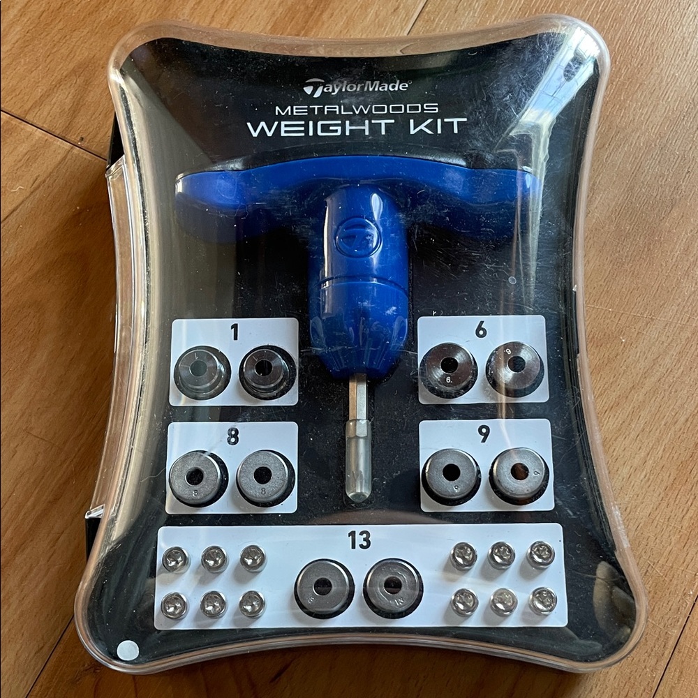TaylorMade Metalwoods Weight Kit with Blue Tool